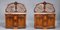 Regency Sideboards in Molded Oak and Marble, 1920s, Set of 2 7