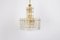 Chandelier, Brass and Crystal Glass attributed to Kinkeldey, Germany, 1970s, Image 8