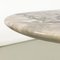 Italian Coffee Table with Oval Marble Top and Metal Legs, 1970s, Image 13