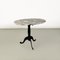 Italian Coffee Table with Oval Marble Top and Metal Legs, 1970s 3