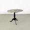 Italian Coffee Table with Oval Marble Top and Metal Legs, 1970s, Image 3