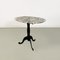 Italian Coffee Table with Oval Marble Top and Metal Legs, 1970s 5