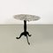 Italian Coffee Table with Oval Marble Top and Metal Legs, 1970s, Image 5