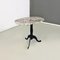 Italian Coffee Table with Oval Marble Top and Metal Legs, 1970s 6