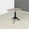 Italian Coffee Table with Oval Marble Top and Metal Legs, 1970s, Image 6