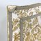Italian Floral Fabric Folding Screen with Wooden Feet, 1940s, Image 11