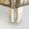 Paravento in tessuto floreale con piedini in legno, Italia, anni '40, Immagine 10