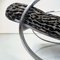 Italian Modern Tiger Print Rocking Armchair Ellipse Renato Zevi for Selig, 1970s, Image 15