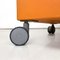 Table Basse Moderne en Plastique Orange avec Plateau en Verre Acrylique Transparent, Italie 16