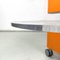 Table Basse Moderne en Plastique Orange avec Plateau en Verre Acrylique Transparent, Italie 14