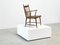 Dutch Rattan and Oak Lounge Easy Chair, 1960s, Image 2