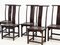 Oak Dining Chairs, 1970s, Set of 6 4