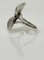 Mid-20th Century Sterling Silver Flower Ring attributed to Niels Erik, Denmark 2