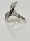 Mid-20th Century Sterling Silver Flower Ring attributed to Niels Erik, Denmark, Image 2