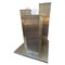 Space Age Chromed Metal Italian Square Table Lamp, 1970s, Image 11