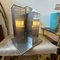 Space Age Chromed Metal Italian Square Table Lamp, 1970s 6