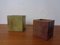 Niederländische Studio Cube Keramikvasen von Mobach, 1960er, 2er Set 1