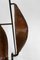 Butacas francesas Mid-Century de cuero y hierro al estilo de Jacques Adnet, años 50. Juego de 4, Imagen 34