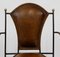 Mid-Century French Leather & Iron Armchairs in the style of Jacques Adnet, 1950s, Set of 4 8