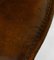 Butacas francesas Mid-Century de cuero y hierro al estilo de Jacques Adnet, años 50. Juego de 4, Imagen 30