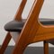 Danish Fire Chair in Teak by Kai Kristiansen for Schou Andersen, 1960s 8