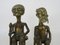 Afrikanische Bronzestatuen des Königs & der Königin von Benin, 1950er, 2er Set 3