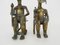 Afrikanische Bronzestatuen des Königs & der Königin von Benin, 1950er, 2er Set 6