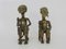 Estatuas africanas de bronce del rey y la reina de Benin, años 50. Juego de 2, Imagen 1