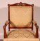 Vintage Empire Sessel aus Mahagoni 8