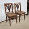 Antique Mahogany Chairs, Set of 2 2