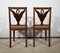 Chaises Antiques en Acajou, Set de 2 6