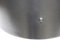 Lampada a sospensione in vetro satinato con anello in alluminio verniciato nero di Stilnovo, anni '50, Immagine 7