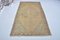 Oushak Handmade Neutral Area Rug, 1960s, Image 1