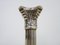 Silver-Plated Corinthian Candlesticks, 1920s, Set of 2 3