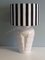 Vintage White Ceramic Table Lamp, 1980s, Image 1