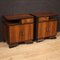 Art Deco Style Bedside Tables, 1950s, Set of 2, Image 1