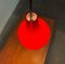 Mid-Century German Red Glass Pendant Lamps from Peill & Putzler, 1960s, Set of 2, Image 16