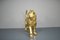 Cat Figures in 24 Karat Gilt, 2000s, Set of 2 10