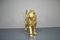 Figure di gatti in 24 carati dorate, inizio XXI secolo, set di 2, Immagine 10