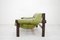 Model MP 041 Green Leather Sofa from Percival Lafer, 1961 15