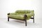 Model MP 041 Green Leather Sofa from Percival Lafer, 1961 1