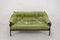 Model MP 041 Green Leather Sofa from Percival Lafer, 1961 4