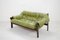 Model MP 041 Green Leather Sofa from Percival Lafer, 1961 5