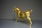 Figura di toro in 24 carati dorato, anni 2000, Immagine 2