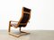 Vintage Swedish Model Lamello Beech Lounge Chair by Yngve Ekström for Swedese, 1970s 7