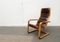 Vintage Swedish Model Lamello Beech Lounge Chair by Yngve Ekström for Swedese, 1970s, Image 13