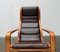 Vintage Swedish Model Lamello Beech Lounge Chair by Yngve Ekström for Swedese, 1970s, Image 3