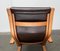 Vintage Swedish Model Lamello Beech Lounge Chair by Yngve Ekström for Swedese, 1970s, Image 8