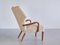 Danish Armchairs in Lelièvre Bouclé, Oak and Teak, 1956, Set of 3, Image 12