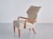 Danish Armchairs in Lelièvre Bouclé, Oak and Teak, 1956, Set of 3, Image 15